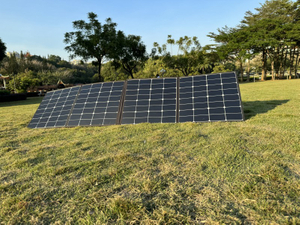 Hochwertiges, wasserdichtes, faltbares Solarpanel, geeignet für Familiencamping im Freien, 400 W