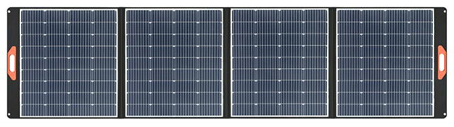 Tragbares, faltbares 400-W-Photovoltaik-Solarpanel mit monokristalliner Siliziumbatterie für grüne Energie im Freien