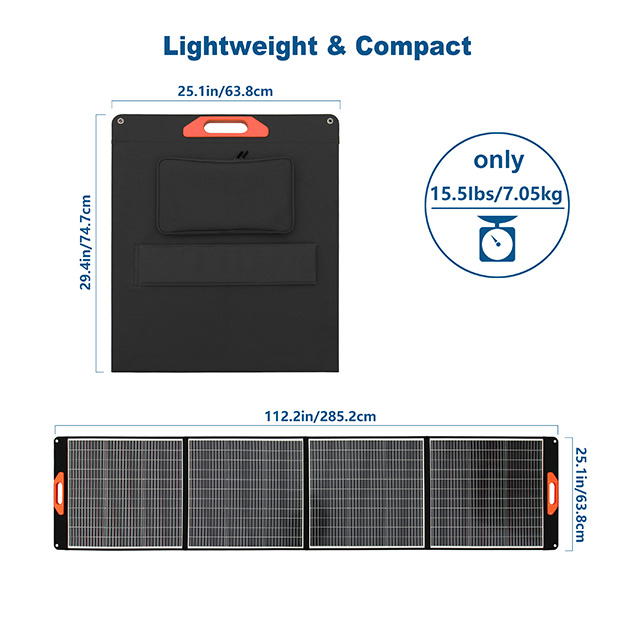  Monokristallines Silizium-Solarpanel 300 W Outdoor-Photovoltaikanlage