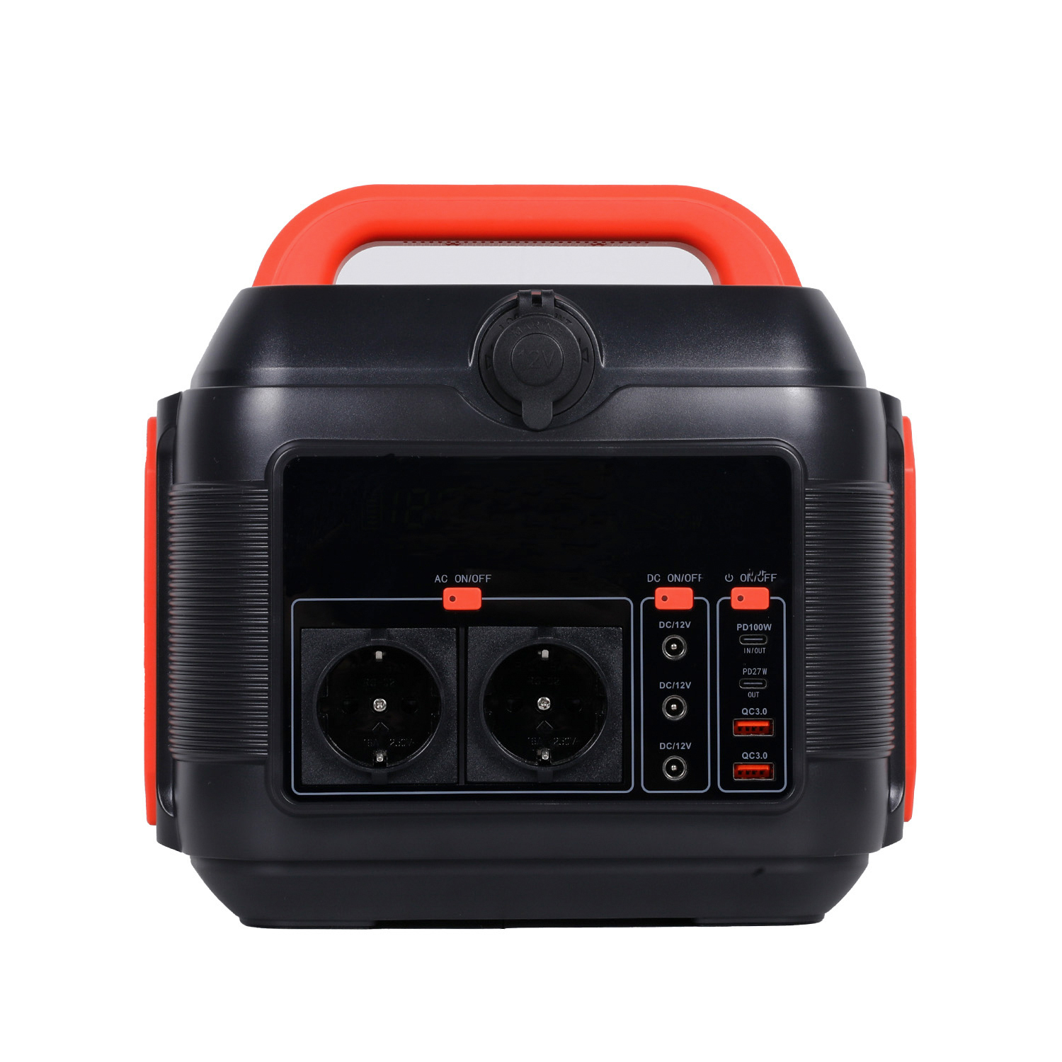 Pd100W wiederaufladbarer tragbarer Solargenerator mit 600 W Ausgang, Notfall-Haushaltskraftwerk