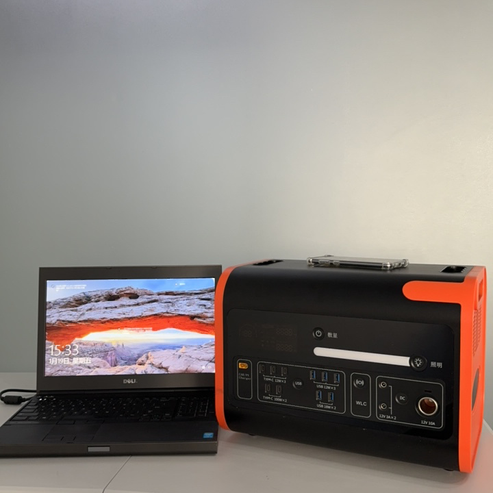 Tragbare, mobile Solar-Notstromstation mit 2200 W (2048 Wh) für Zuhause und Camping