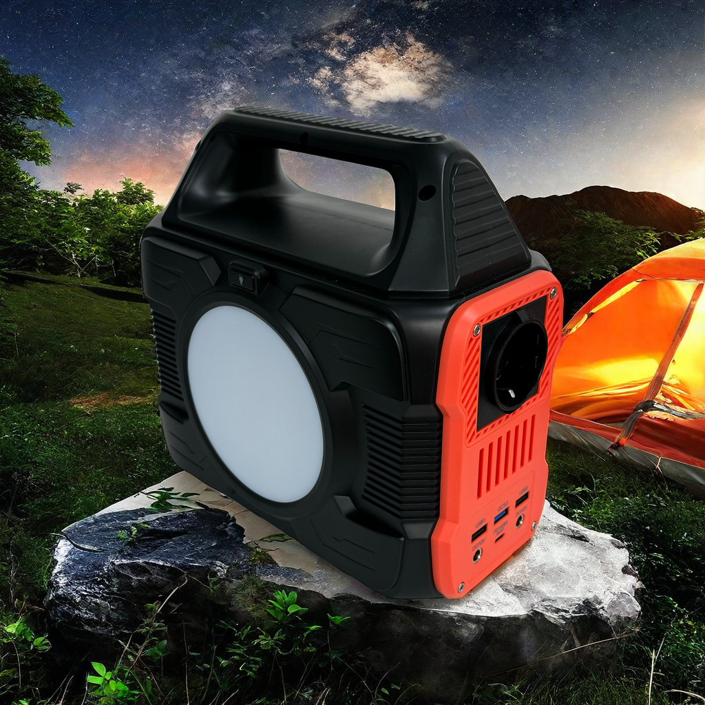 Tragbare Ladebank für Zuhause und Camping, 300 W (288 Wh), Solargenerator, Notstromstation für den Außenbereich