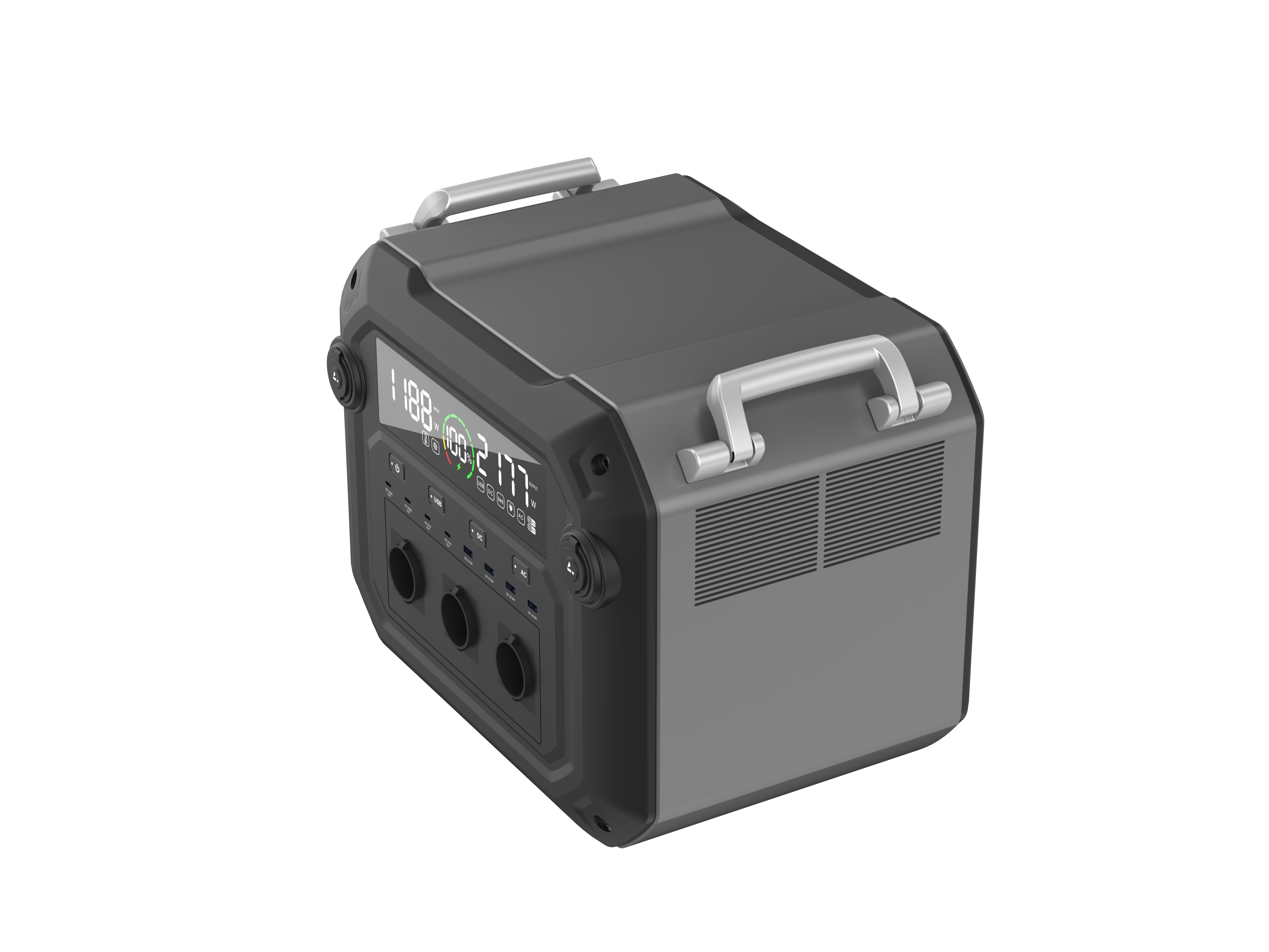 Mehrere Lademodi 3600 W LiFePO4 Family Outdoor Camping tragbare Ladestation