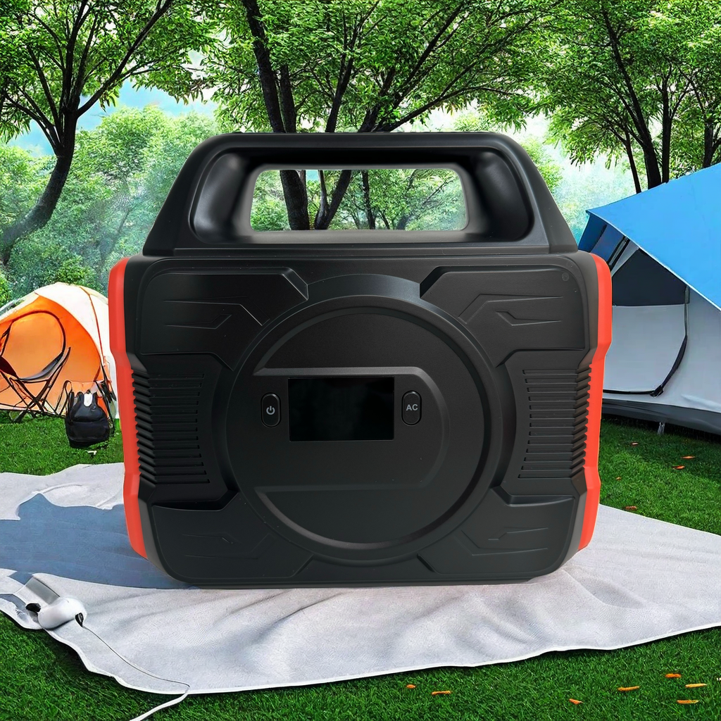 Tragbare Ladebank für Zuhause und Camping, 300 W (288 Wh), Solargenerator, Notstromstation für den Außenbereich